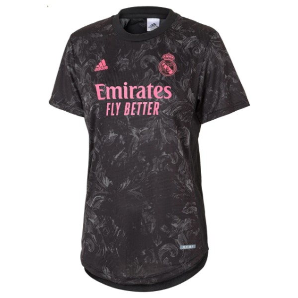 Trikot Real Madrid Ausweich Damen 2020-21 Schwarz Fussballtrikots Günstig